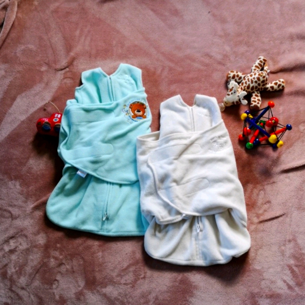 Set of two Halo sleep sack swaddles